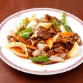 料理メニュー写真&nbsp;56.豚肉とピーマンの細切り炒め