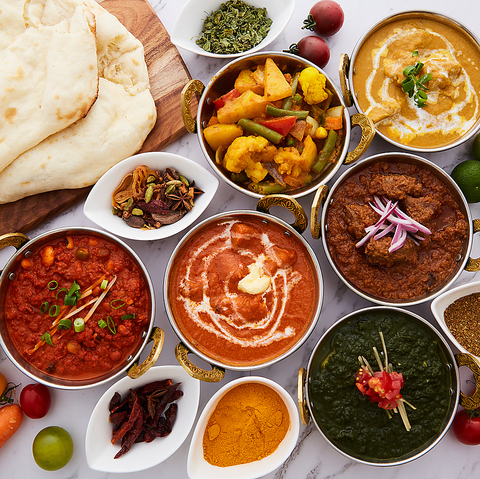 インド料理とお酒が楽しめるお店♪