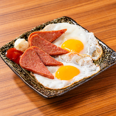 ポーク目玉焼き