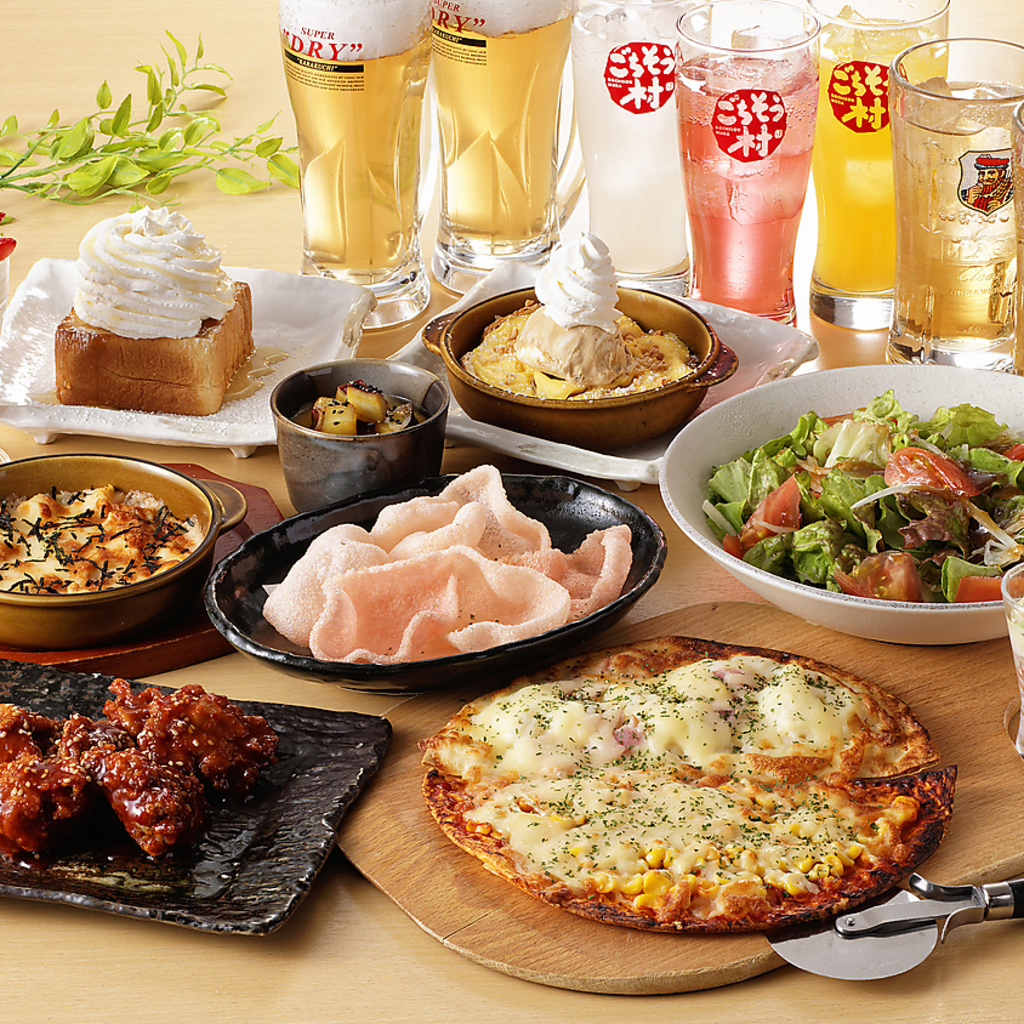 女子会にもオススメ♪デザート15品＋季節のデザート食放＆飲放付きスイーツ食べ放題コースも！