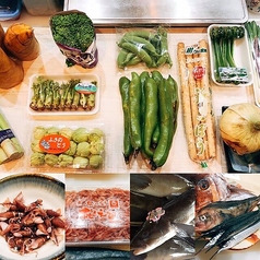 【食材へのこだわり】海鮮・県産ブランド肉から野菜までの写真
