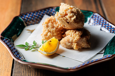 美桜鶏の出汁漬け塩唐揚げ