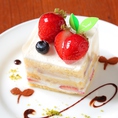◆いちごのショートケーキ◆