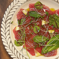 料理メニュー写真&nbsp;マグロのカルパッチョ