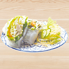 生春巻き　ポーピアソッ　Fresh spring roll