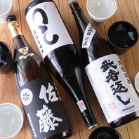 バラエティ豊富なドリンク×日本酒、焼酎へのこだわり