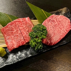 広島牛赤身盛り合わせの写真