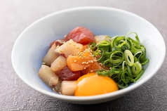 ピリ辛!お魚ユッケ