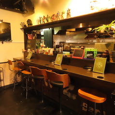 カウンター席を11席ご用意しております。