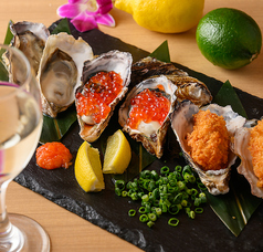 産地直送プリプリ生牡蠣大粒カキを使った料理の数々