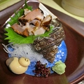 料理メニュー写真&nbsp;サザエ(刺身、つぼ焼き)