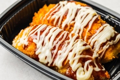 たまごサラダたっぷり包んだハムカツ2個