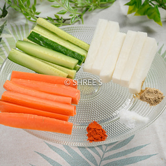 グリーンスティックサラダ/シーザーサラダ