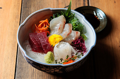 地魚 刺盛り 三点盛