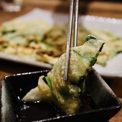 チヂミ白(辛くない)/赤(辛い)