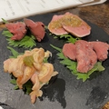 料理メニュー写真&nbsp;肉つまみ盛り合わせ