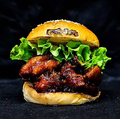 料理メニュー写真&nbsp;単品BBQチキンバーガー