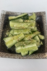 キュウリさっぱり和え物