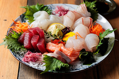 地魚 刺盛り 五点盛
