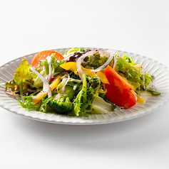 彩り野菜のミックスサラダ ハニーマスタードドレッシング