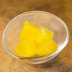 葛餅マンゴーアイス