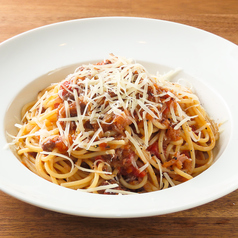 鴨の赤ワインラグーパスタ