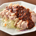 料理メニュー写真 クラゲの和え／棒棒鶏／よだれ鶏