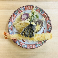 【旬御膳】大海老と夏野菜天麩羅