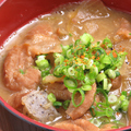 料理メニュー写真 善光寺味噌のもつ煮込み