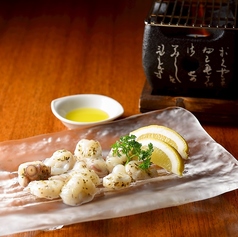 活タコのハーブ焼きの写真