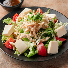 鶏ささみと豆腐のダイエットサラダ