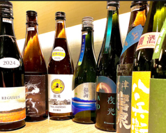 日本酒 みずとりのコース写真