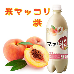 米マッコリ桃【ボトル】