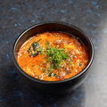 料理メニュー写真 黒れんがスープ（赤or白）
