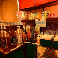 大好評！自由に作れる「セルフ飲み放題」