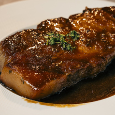 豚肩ロースステーキ オニオンソース