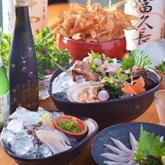 質にこだわった料理と地酒を大人の空間