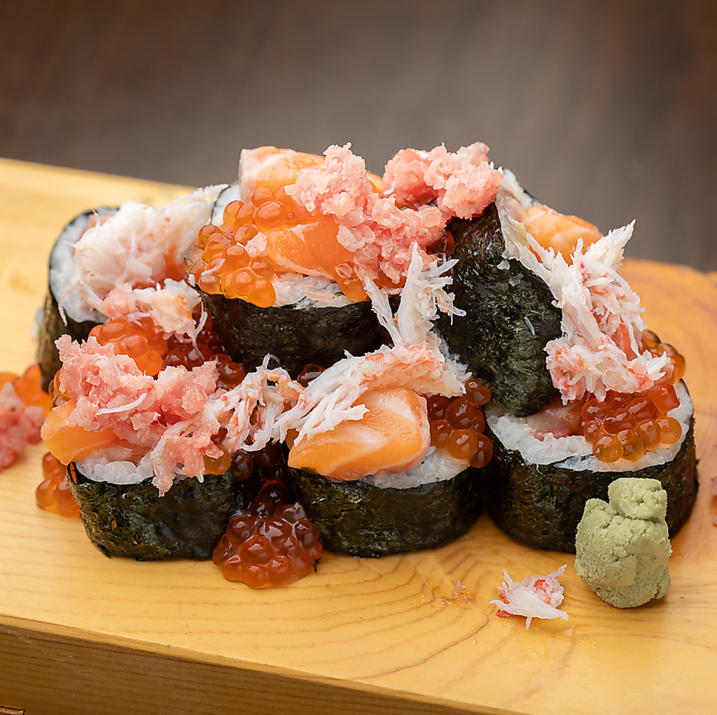 大人気！海鮮巻き寿司