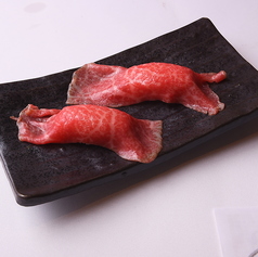 飛騨牛炙り寿司　