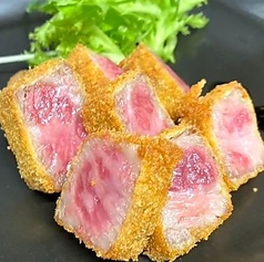 A5和牛のレアカツ