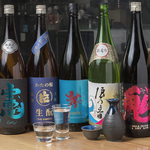 鉄板焼きに合うお酒各種取り揃えております。