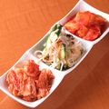 料理メニュー写真&nbsp;3種のキムチ盛合せ