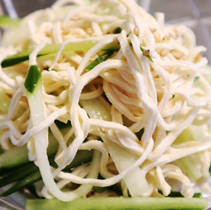 干し豆腐の和え物