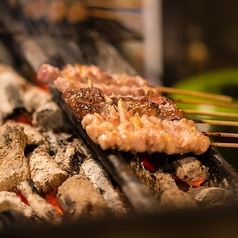焼き鳥の盛り合わせ(タレ) 6本
