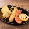 料理メニュー写真&nbsp;おまかせ串揚げ　5種盛