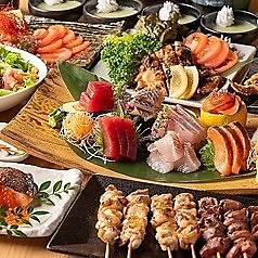 海鮮と焼き鳥食べ放題　完全個室　こぼれや　岐阜駅玉宮店のおすすめ料理1