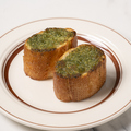 料理メニュー写真&nbsp;あおさ海苔バターのガーリックトースト