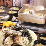 大人気のガンガン蒸しに海鮮BBQ浜焼き！