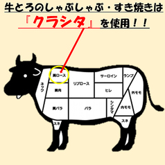 神戸 しゃぶしゃぶとすき焼き 牛とろの写真2
