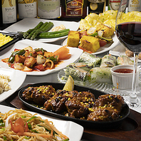 嬉しい食べ放題や飲み放題付きのコースも多数ご用意☆